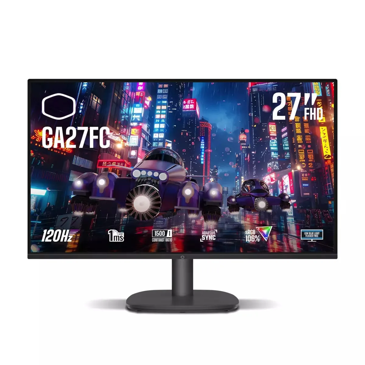 CoolerMaster GA27FC IPS Gaming Monitor 27" FHD 1920x1080 με Χρόνο Απόκρισης 1ms GTG - Image 1