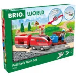 Brio Toys Σετ με Τρενάκι για 3+ Ετών Pull Back 36102