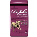 Dr. John 12.5kg Ξηρά Τροφή χωρίς Γλουτένη για Ενήλικους Σκύλους με Πάπια και Σολομό