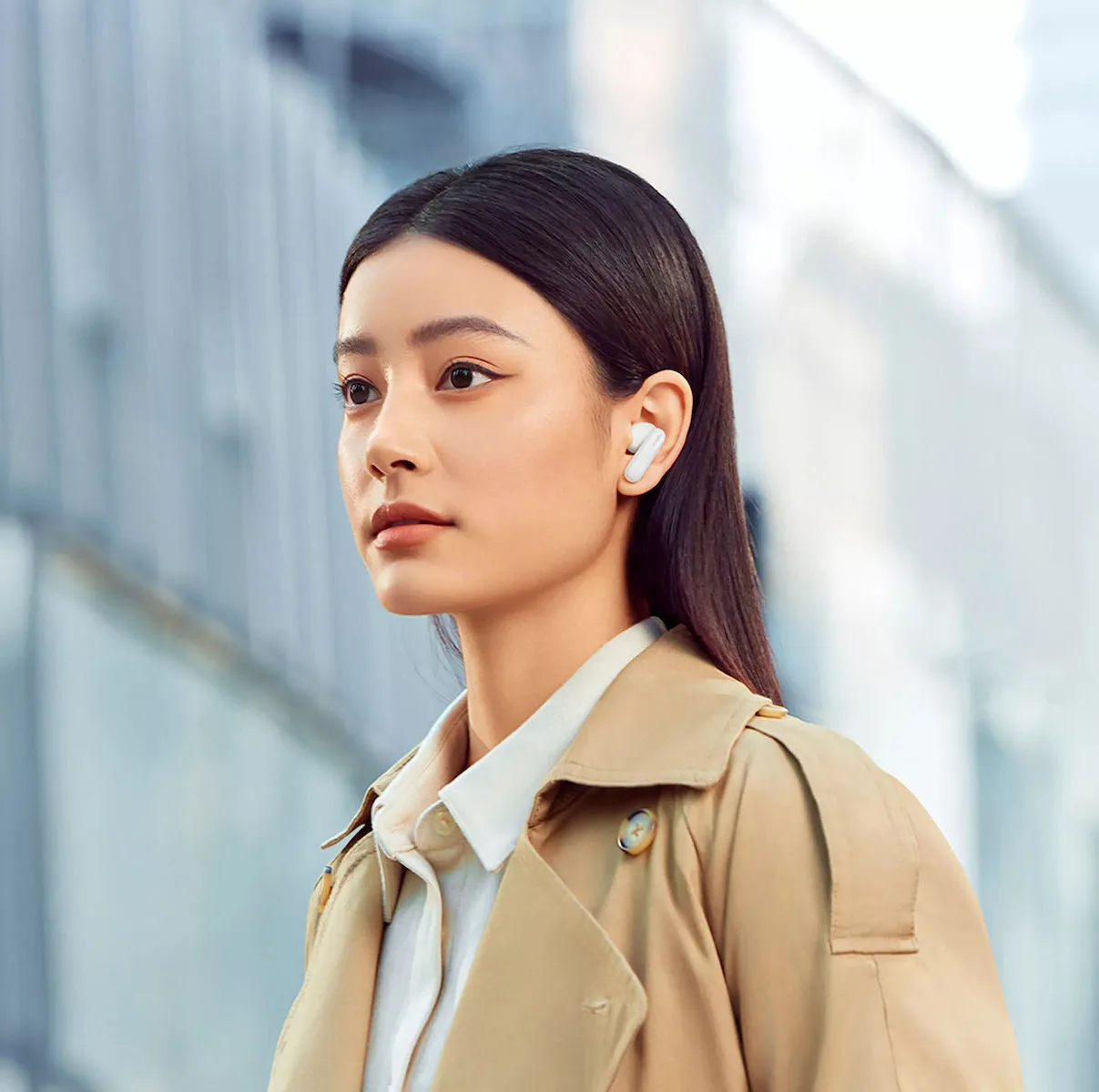 20250909125533_d49249f0 Oppo Enco Buds 3 Bluetooth Handsfree Ακουστικά Λευκά - Image 1