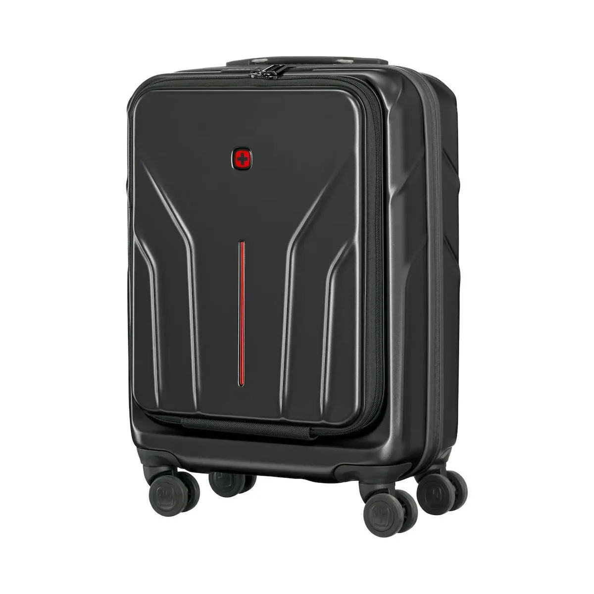 20250909151257_wenger_carry_on_valitsa_taxidiou_kampinas_skliri_mayri_me_4_rodes_ypsous_54ek_653323 Wenger Carry-on Βαλίτσα Ταξιδίου Καμπίνας Σκληρή Μαύρη με 4 Ρόδες Ύψους 54εκ. 653323 - Image 1