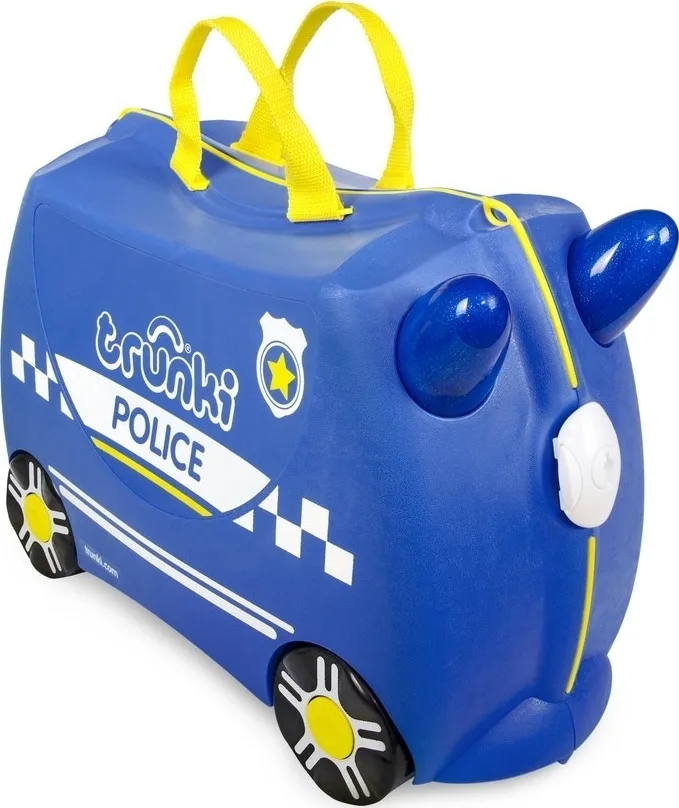 20250909152037_trunki_percy_police_car_paidiki_valitsa_taxidiou_kampinas_skliri_mple_me_4_rodes_ypsous_31ek_0323_gb01 Trunki Percy Police Car Παιδική Βαλίτσα Ταξιδίου Καμπίνας Σκληρή Μπλε με 4 Ρόδες Ύψους 31εκ. 0323-GB01 - Image 1