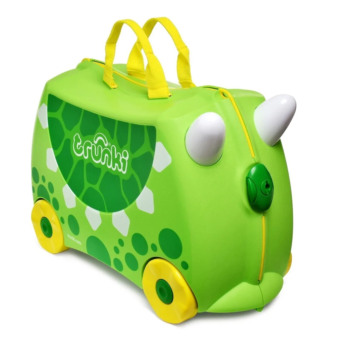 20250909152814_trunki_trunkisaurus_rex_paidiki_valitsa_taxidiou_kampinas_skliri_prasini_me_4_rodes_ypsous_31ek_0066_gb01 Trunki Trunkisaurus Rex Παιδική Βαλίτσα Ταξιδίου Καμπίνας Σκληρή Πράσινη με 4 Ρόδες Ύψους 31εκ. 0066-GB01 - Image 1