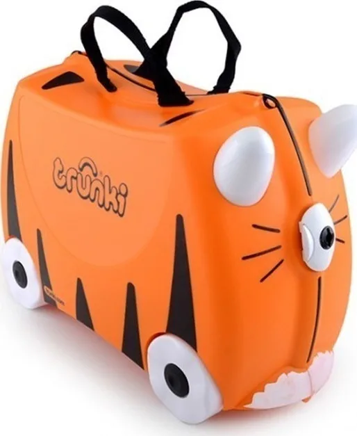 20250909152936_trunki_tipu_tiger_paidiki_valitsa_taxidiou_kampinas_skliri_portokali_me_4_rodes_ypsous_31ek_0085_gb01 Trunki Tipu Tiger Παιδική Βαλίτσα Ταξιδίου Καμπίνας Σκληρή Πορτοκαλί με 4 Ρόδες Ύψους 31εκ. 0085-GB01 - Image 1