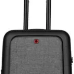 Wenger Syntry Carry-On Wheeled Gear Βαλίτσα Ταξιδίου Καμπίνας Σκληρή Γκρι με 4 Ρόδες Ύψους 55εκ. 610163