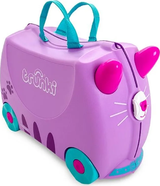 20250909153150_trunki_cassie_the_cat_paidiki_valitsa_taxidiou_kampinas_skliri_mov_me_4_rodes_ypsous_31ek_0322_gb01 Trunki Cassie the Cat Παιδική Βαλίτσα Ταξιδίου Καμπίνας Σκληρή Μωβ με 4 Ρόδες Ύψους 31εκ. 0322-GB01 - Image 1