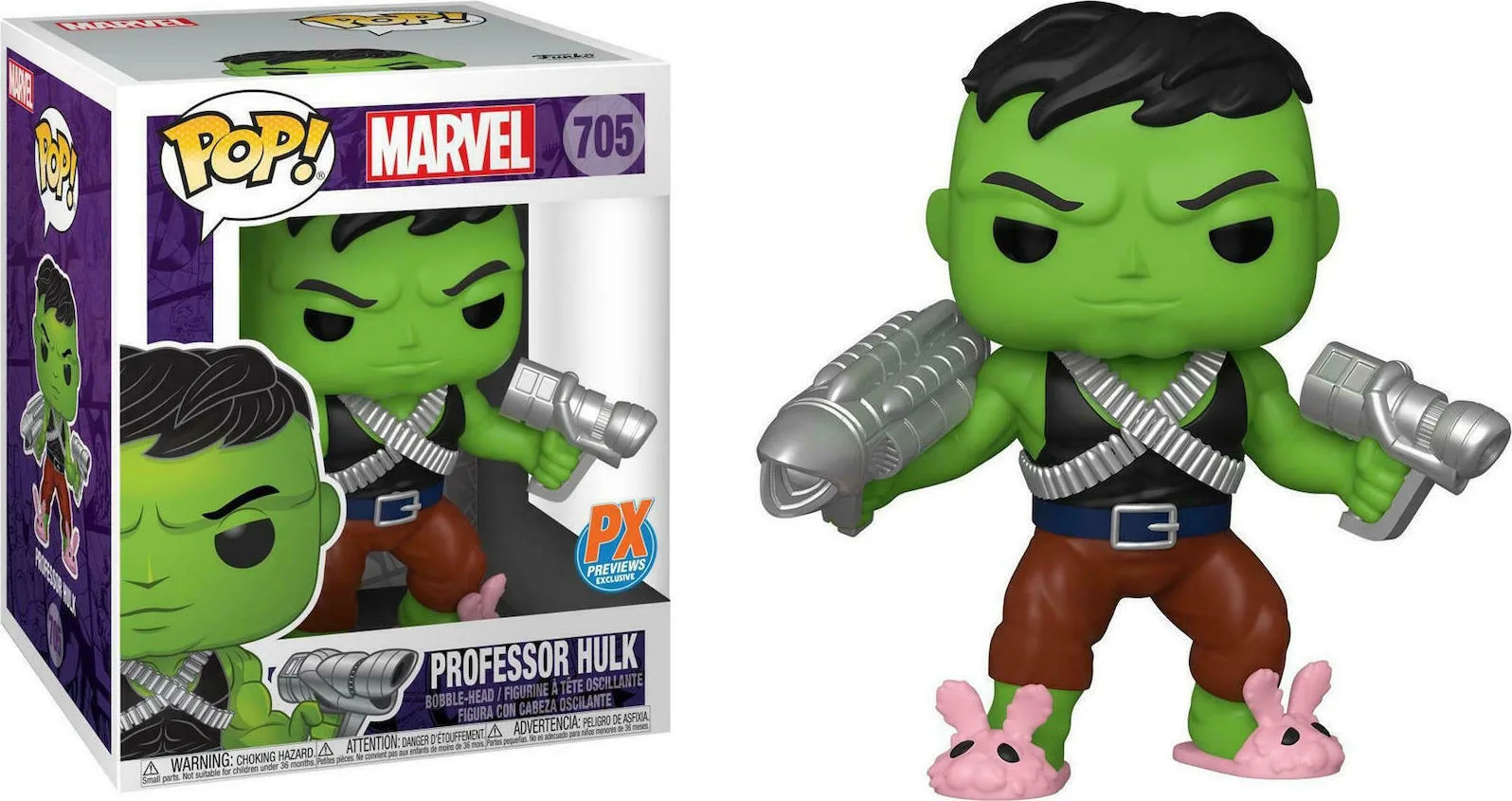 20250911013357_funko_pop_marvel_marvel_professor_hulk_705_bobble_head_supersized_6_15cm_supersized_10_25cm_special_edition Funko Pop! Marvel: Marvel - Professor Hulk 705 Bobble-Head Supersized 6" (15cm), & Supersized 10" (25cm) Special Edition - Image 1