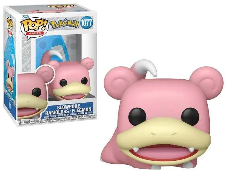 20250911014617_funko_pop_animation_pokemon Funko Pop! Animation: Pokemon - Pokemon Slowpoke Ramoloss/flegmon #1077 - Image 1