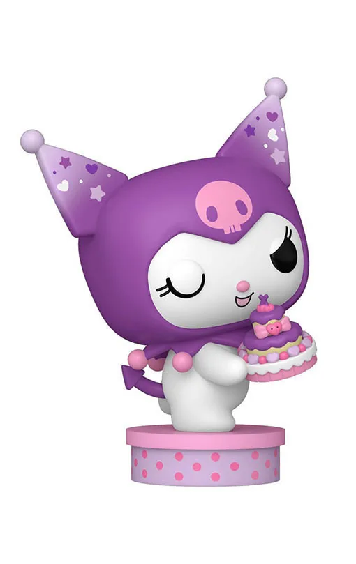 20250911015519_funko_pop_animation_my_melody_kuromi_kuromi_with_cake_108 Funko Pop! Animation: My Melody Kuromi - Kuromi with Cake 108 - Image 1