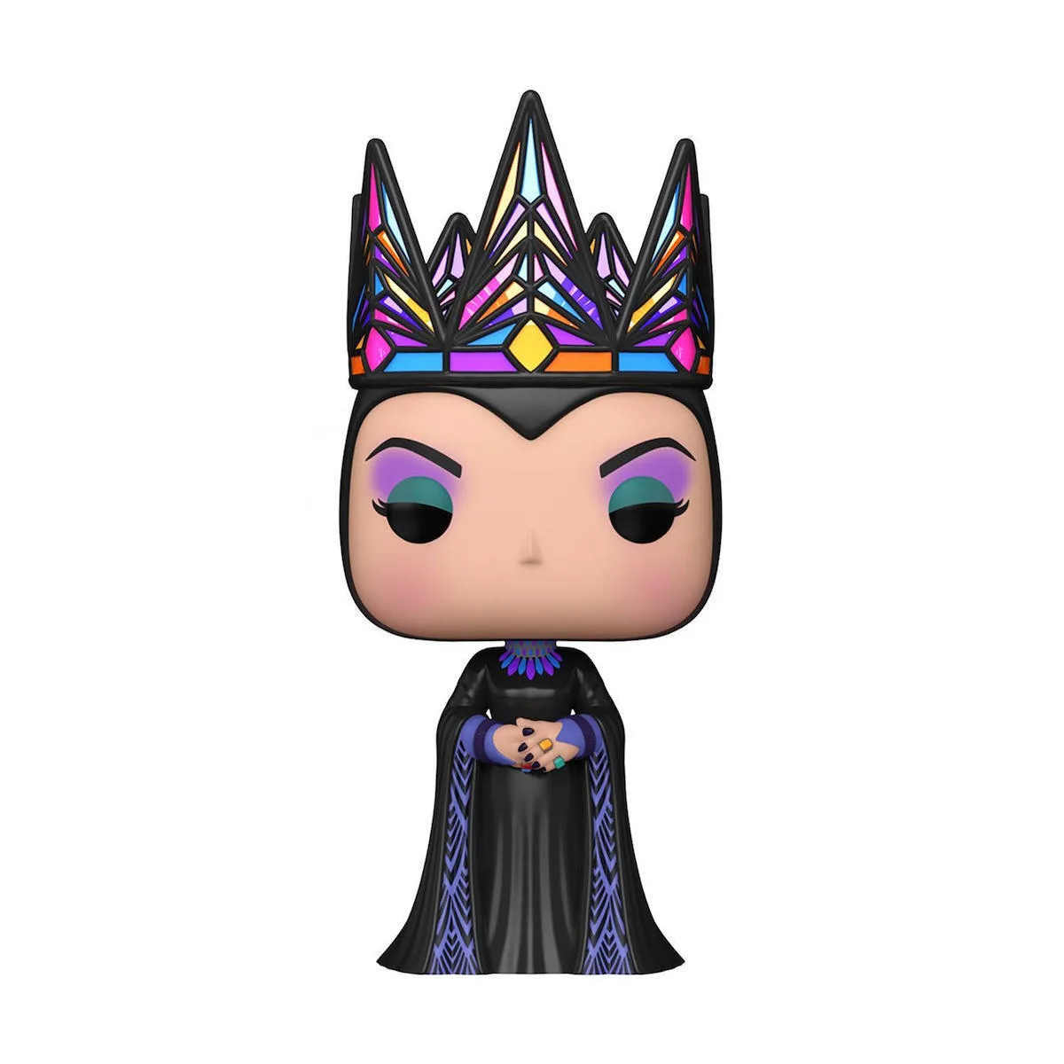 20250911015610_pop_evil_queen_blue_black_gown_snow_white_1421 Pop Evil Queen Blue Black Gown Snow White #1421 - Image 1