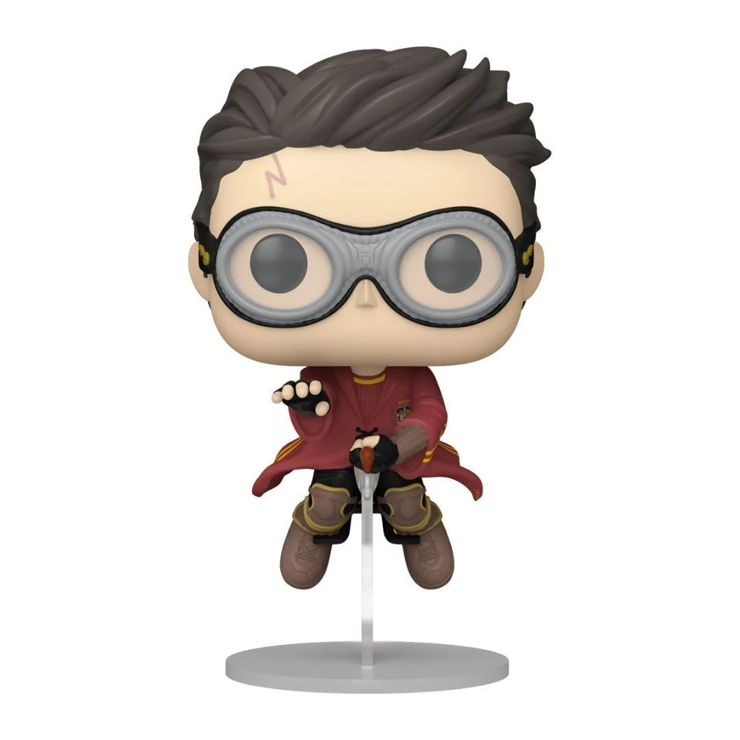 Funko Pop! Movies: Harry Potter - Harry Potter with Broom 165 - Image 1