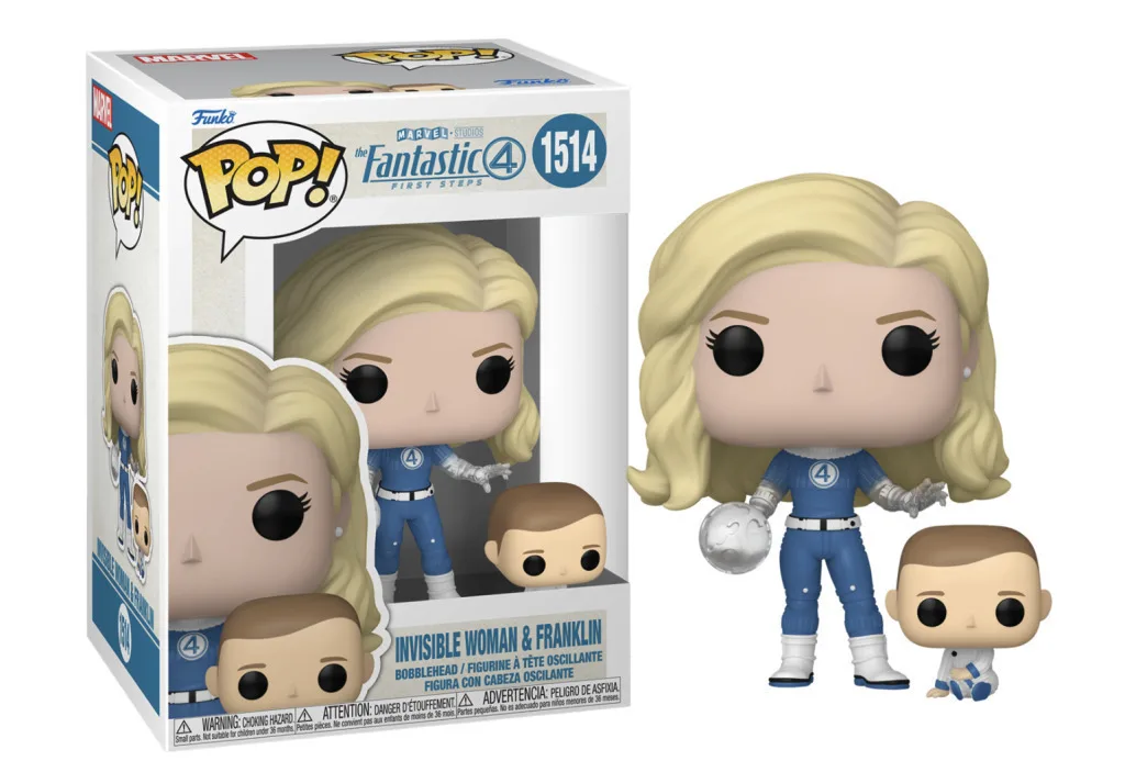 Funko Pop! Marvel: Marvel - The Fantastic Four: First Steps - Invisible Woman & Franklin 1514 - Image 1