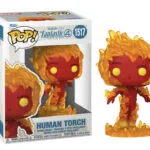 Funko Pop! Marvel: Marvel - The Fantastic Four: First Steps - Human Torch 1517 Exclusive