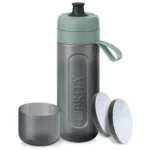 Brita Active Παγούρι Πλαστικό με Στόμιο και Φίλτρο 600ml Πράσινο