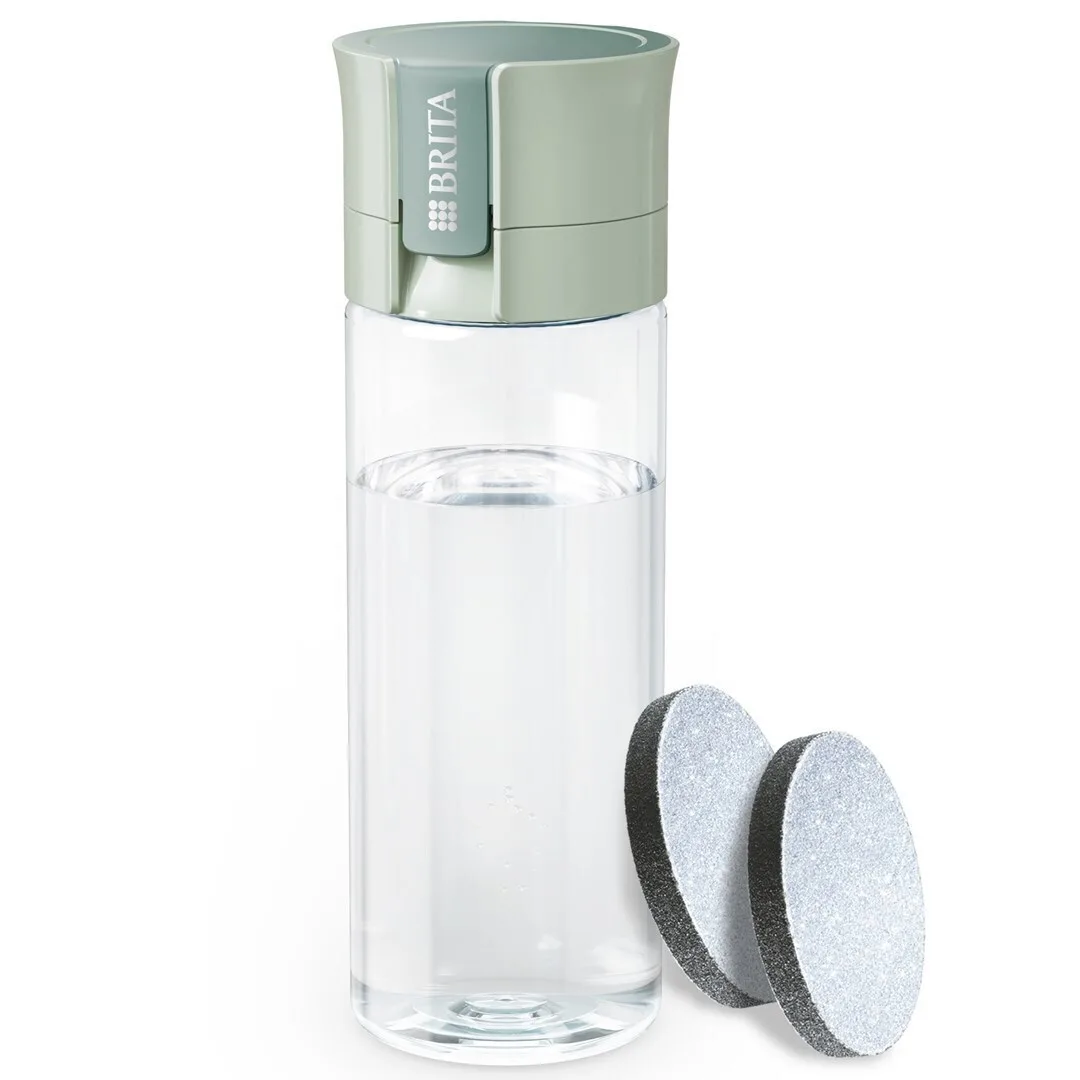 Brita Vital Αθλητικό Παγούρι με Στόμιο και Φίλτρο 600ml Πράσινο - Image 1