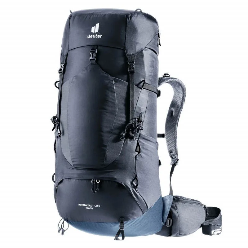 Deuter Aircontact Lite 50 + 10 Ορειβατικό Σακίδιο 60lt Μαύρο Expedition - Image 1