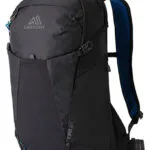 Gregory Ορειβατικό Σακίδιο 24lt Αδιάβροχο Μαύρο Daypack