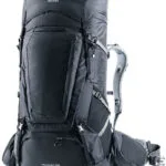 Deuter Aircontact Ορειβατικό Σακίδιο 75lt Αδιάβροχο Μαύρο Expedition