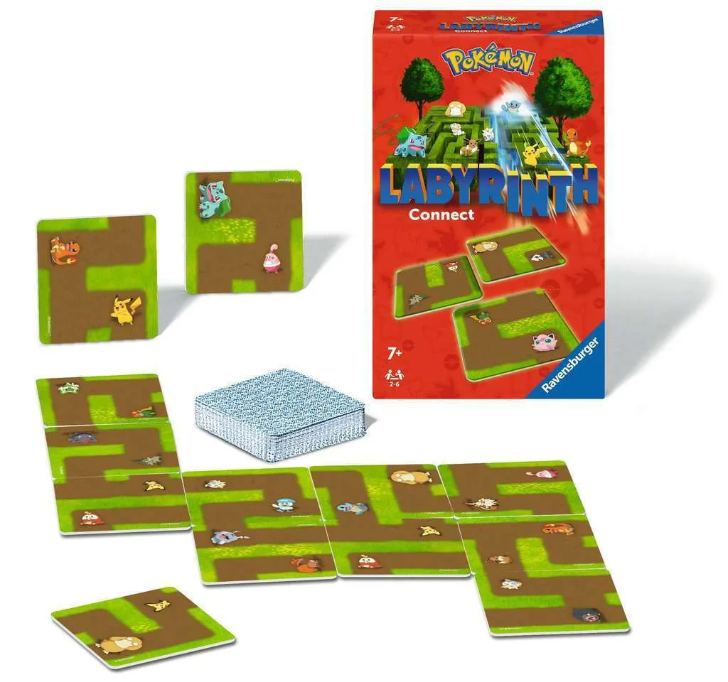 Επιτραπέζιο Παιχνίδι Pokemon-Labyrinth για 2-6 Παίκτες 7+ Ετών - Image 1