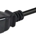 Equip IEC C20 - IEC C13 Cable 3m Μαύρο 112141