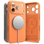 Ringke Silicone Magnetic Back Cover Σιλικόνης Πορτοκαλί (iPhone 17 Pro Max)