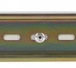 Din Mounting Rail Ts-35 1u 19 Inch Ak-1801-s Grey
