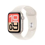 Apple Watch SE 3 Cellular Aluminium 40mm Αδιάβροχο με eSIM και Παλμογράφο (Starlight Aluminium Case with Starlight Sport Band - M/L)