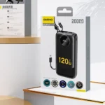 Dudao K13 Power Bank 10000mAh 22.5W με Θύρα USB-A και Θύρα USB-C Power Delivery Μαύρο
