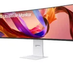 LG 49U950A-W IPS HDR Curved Monitor 49" 5120x1440 144Hz με Χρόνο Απόκρισης 5ms GTG