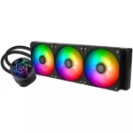 Silverstone NovaPeak 360 Υδρόψυξη Επεξεργαστή Τριπλού Ανεμιστήρα 120mm για Socket AM4/AM5/1700/1200/115x με ARGB Φωτισμό