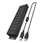 Icy Box USB 2.0 Hub 20 Θυρών με σύνδεση USB-A & Θύρα Φόρτισης IB-HUB1720-U3