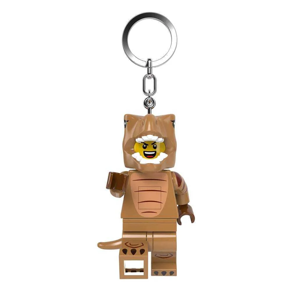 Lego Minifigures Light-up Keychain T-rex Costume 8 Cm - Image 1