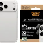 PanzerGlass Hoops Προστασία Κάμερας Μεμβράνη Διάφανο για το iPhone 16 Pro, iPhone 16 Pro Max PG38406