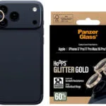 PanzerGlass Hoops Προστασία Κάμερας Tempered Glass Χρυσό για το iPhone 17 Pro, iPhone 17 Pro Max, iPhone 16 Pro PG38210