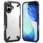 Ringke Fusion X Back Cover Σιλικόνης / Πλαστικό με Λουράκι Μαύρο (iPhone X / Xs)