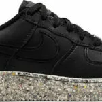 Nike Air Force 1 Παιδικά Sneakers Black / Metallic Silver DB2813-001