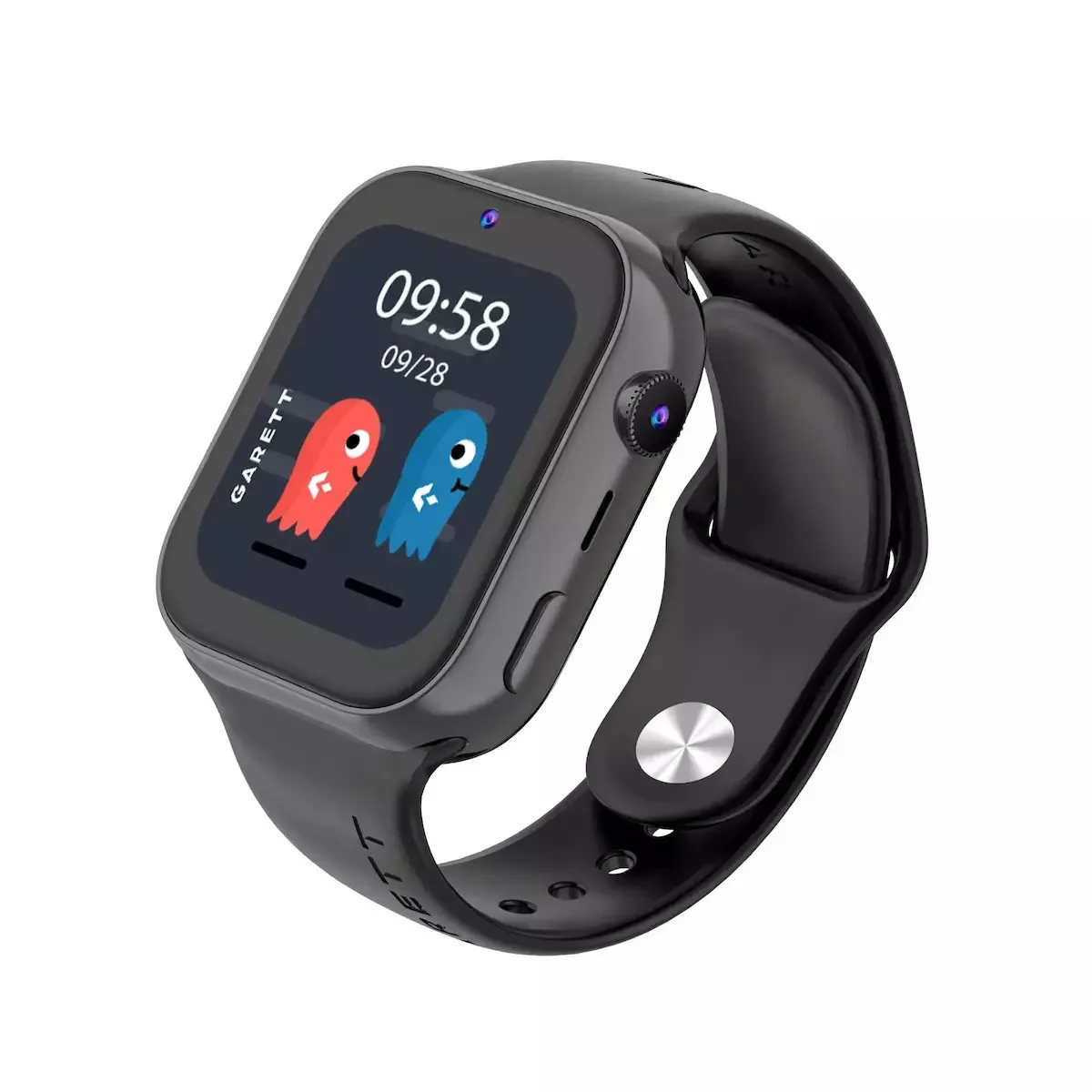 Garett Παιδικό Smartwatch Twin με GPS Μαύρο - Image 1