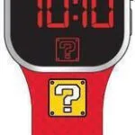 Kids Licensing Παιδικό Ψηφιακό Ρολόι 35mm Super Mario Κόκκινο ACCU230042