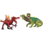 Schleich Eldrador Creatures Feuersaurier Vs Dschungelechse