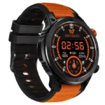 Weofly Conquer 47mm Smartwatch με Παλμογράφο (Πορτοκαλί)