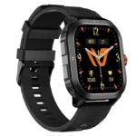 Weofly Pioneer 46mm Smartwatch με Παλμογράφο (Μαύρο)
