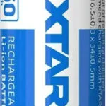 XTAR Επαναφορτιζόμενη Μπαταρία 16340 Li-ion 850mAh 3.7V 1τμχ