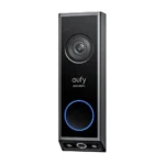 Eufy Dual Ασύρματο Σετ Θυροτηλεόρασης Wi-Fi Συμβατό με Alexa T8600321 Μαύρο