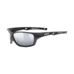 Uvex Sportstyle 232 P Unisex Γυαλιά Ηλίου με Μαύρο Κοκκάλινο Σκελετό και Γκρι Polarized Φακό S5330022250