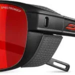 Julbo Camino Ανδρικά Γυαλιά Ηλίου με Μαύρο Κοκκάλινο Σκελετό και Κόκκινο Φακό J5011114