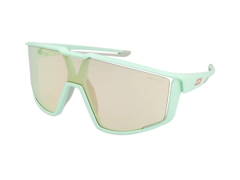 Julbo Unisex Γυαλιά Ηλίου με Πράσινο Κοκκάλινο Σκελετό και Πράσινο Καθρέφτη Φακό - Image 1