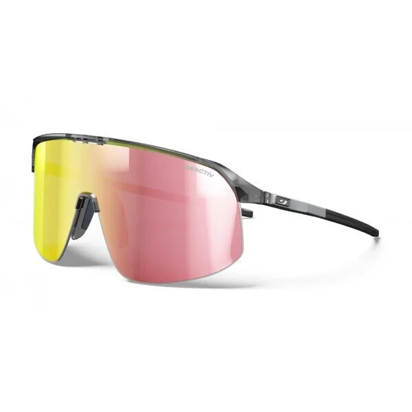 Julbo Unisex Γυαλιά Ηλίου με Γκρι Κοκκάλινο Σκελετό και Πολύχρωμο Καθρέφτη Φακό J5613814 - Image 1
