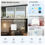 TP-LINK Tapo S112 Smart Switch 2 Καναλιών Wi-Fi & Bluetooth 6A (με Ουδέτερο)