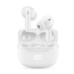 Cellular Line Key In-ear Bluetooth Handsfree Ακουστικά με Θήκη Φόρτισης Λευκά