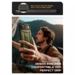Supcase Back Cover Tempered Glass Πράσινο (iPhone 17 Pro)